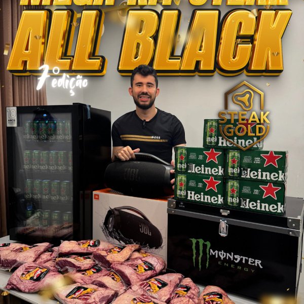 🔥MEGA KIT STEAK ALL BLACK🔥